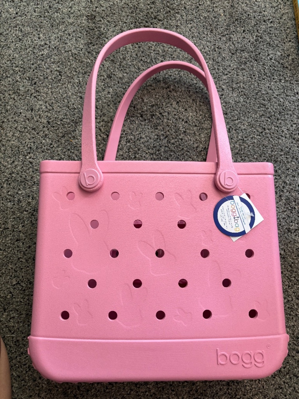 Peeps baby both pink tote bag